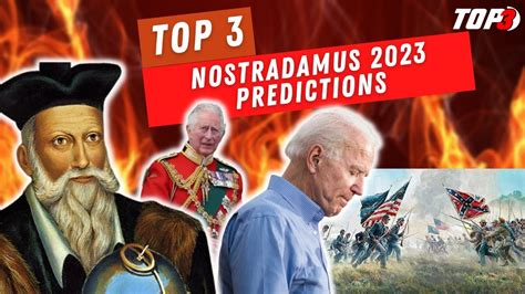 And in the . . 2023 predictions by nostradamus